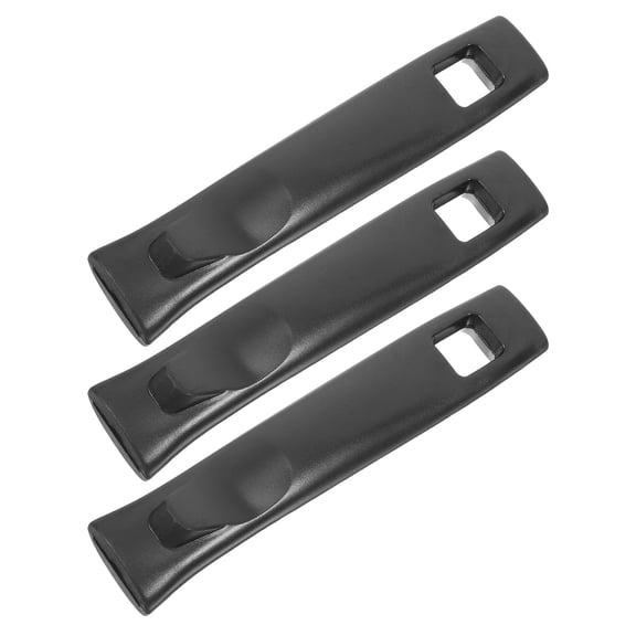 PENIKOKO 3-Piece Detachable Black Bakelite Kitchen Pan Handle Replacement Accessories Set