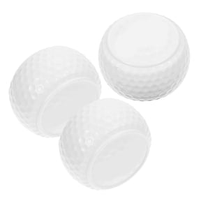 PENIKOKO 3-Pack Soft Rubber Golf for Putting Practice, Indoor and Outdoor Training Accessories