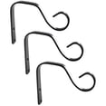 Rustic Asia PENIKOKO 3Pcs Rustic Iron Wall Hooks Metal Lantern Hanging Brackets for ...