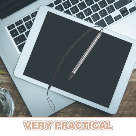 PENIKOKO 3Pcs Touchscreen Stylus Pen with Spring Coil and String for Smooth Operation