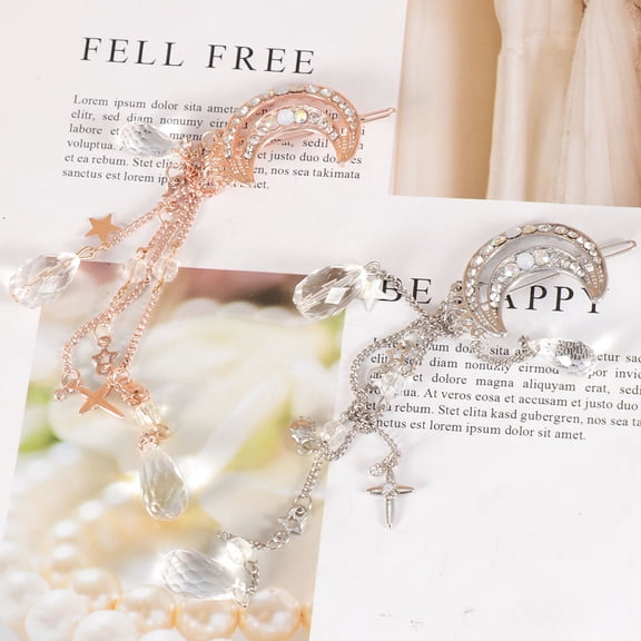 PENIKOKO 3pcs Hair Tassel Accessories Retro Hair Barrettes Alloy for Women on Daily Life