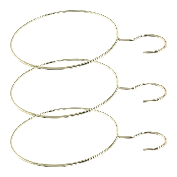 PENIKOKO 3-Piece Iron Scarf Holder Set for Bedroom and Home Organization, Stylish Scarf Storage and Display