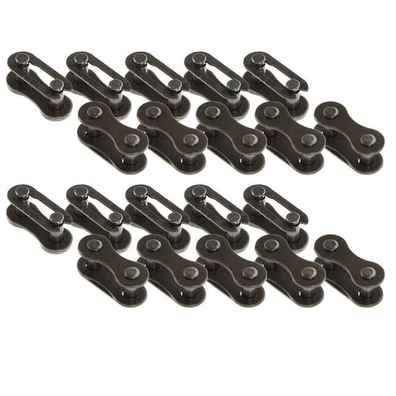 PENIKOKO 40Pcs Quick Installation Bike Chain Split Link Manganese Steel for Cyclists