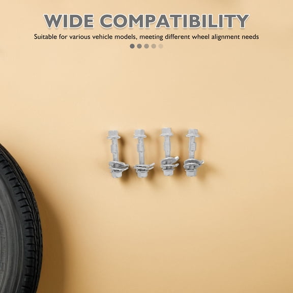 PENIKOKO 4Pcs Adjustable Suspension Alignment Bolts for Accurate Wheel Alignment Auto Repair Tools Kit