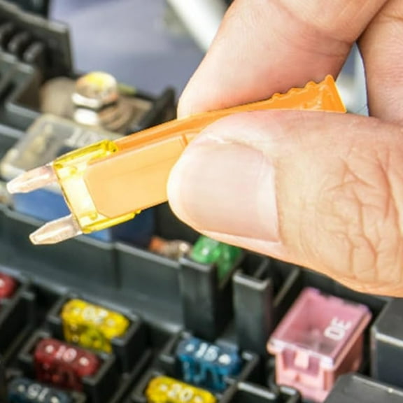 PENIKOKO 4-Piece Assorted Color Plastic Auto Fuse Puller Tools for Car Electrical System Repair and Replacement