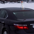 PENIKOKO 4Pcs Easy Install Car Ribbon Ball Antenna Topper for Truck Suv ...
