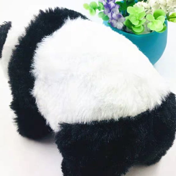 PENIKOKO Soft Plush Panda Crawling Toy for Toddlers - Cute Soothing Stuffed Animal Plush, 1 Piece