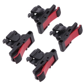PENIKOKO 4Pcs Mobile Gaming Buttons Game Shortcut Button Black ABS for Mobile Gaming