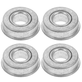 PENIKOKO 4-Pack Steel Flanged Bearings for Agricultural Equipment and Machine Repair Parts