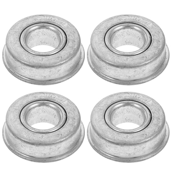 PENIKOKO 4-Pack Steel Flanged Bearings for Agricultural Equipment and Machine Repair Parts
