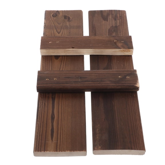 PENIKOKO 4pcs Aquarium Ornaments Light Brown Wood Retro Style Decorative Pieces for Home and Fish Tank Decoration