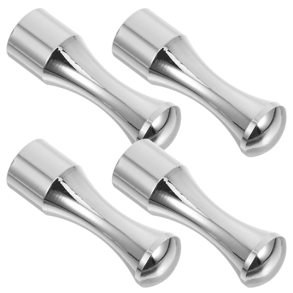 PENIKOKO 4pcs Wall Mount Hooks Metal Wall Hooks Silver Copper Hanging Storage Organization For Families In Home Decor