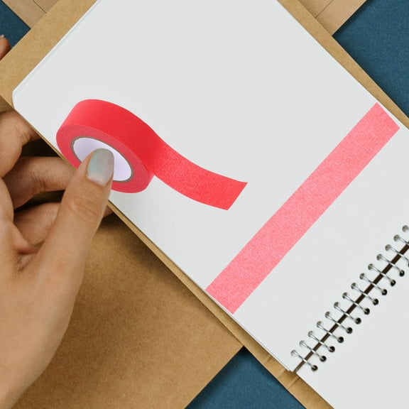 PENIKOKO 5 Rolls Colored Painter's Tape Assorted Colors Smooth for Crafts, Painting, Photos, and Home Projects