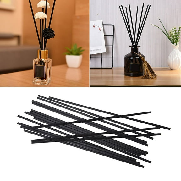 PENIKOKO 50pcs Diameter Fiber Diffuser Sticks for Aromatherapy and Home Fragrance, Non-Fading Scent Sticks