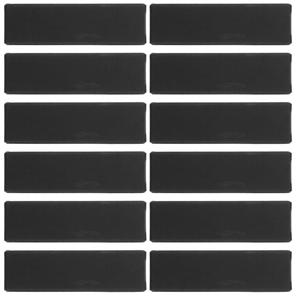 PENIKOKO 50pcs Reusable Lip Gloss Box Lipstick Storage Case Black Paper Protection For On-the-go Convenience