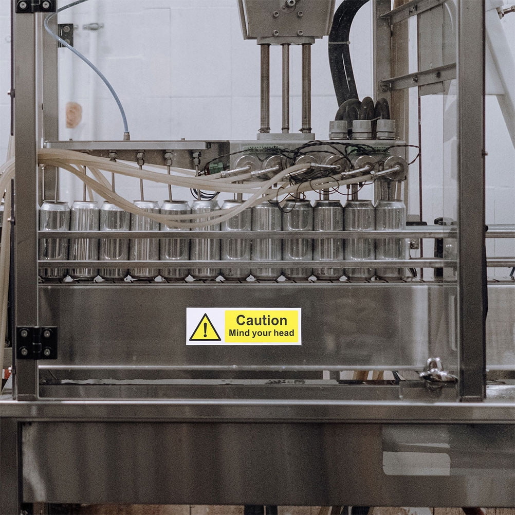 PENIKOKO 5Pack Strong Adhesive Easy Application Watch Your Head Alert ...