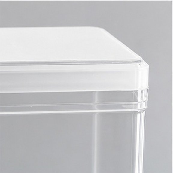 PENIKOKO 5Pcs Clear Display Case Box for Action Figures and Decorative Model Storage