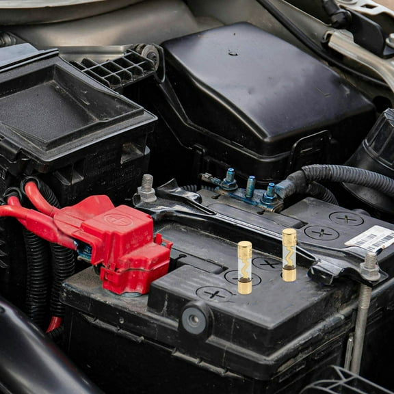 PENIKOKO 5Pcs Glass Auto Fuse Block with Stable Flow for Car Audio Systems