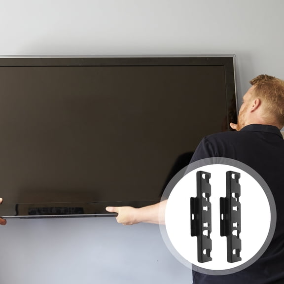 PENIKOKO 5Sets Fixed Wall Mount Bracket for Computer Monitors and Televisions Heavy Duty