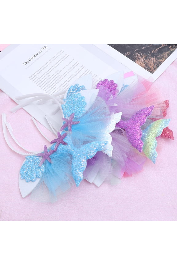 5pcs Beach Hair Accessories Set for Girls Birthday Party and Celebration Use