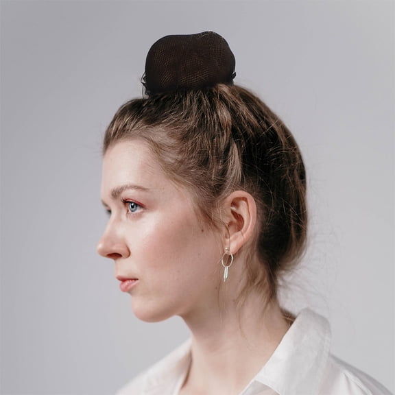 PENIKOKO 6PCS Food Service Hair Nets for Buns Elegant Hairstyle for Women Nurses Gymnastics