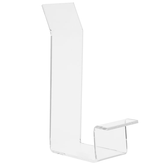 PENIKOKO 6-Pack Clear Acrylic Shoe Storage Organizer Stand for Space Saving Home and Retail Use