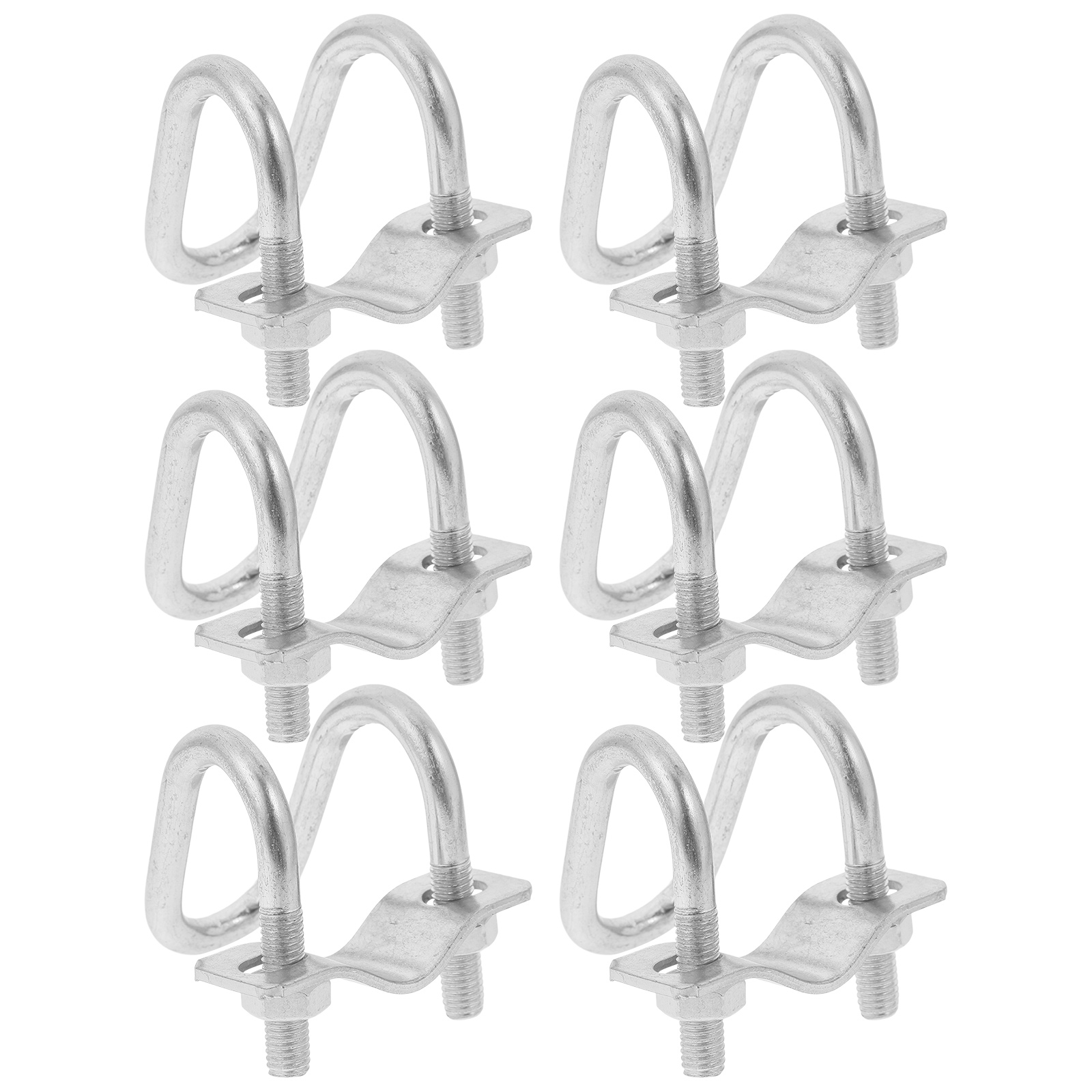 PENIKOKO 6-Pack U-Shaped Pipe Connector Clamps for Farming ...