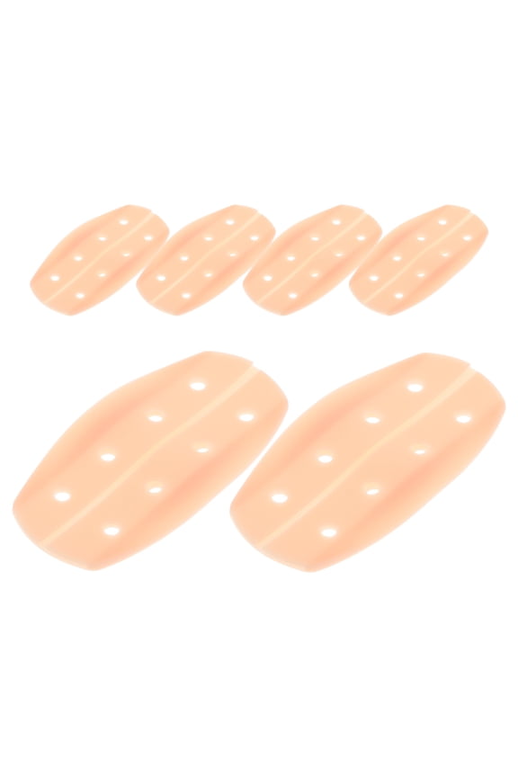 6-Pack Soft Silicone Bra Strap Cushions Shoulder Pads Non- Comfortable Bra Accessories for Women