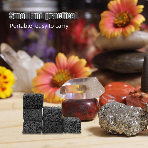 PENIKOKO Volcanic Stone Diffuser Cubes, Safe and Stable Structure, 6Pcs
