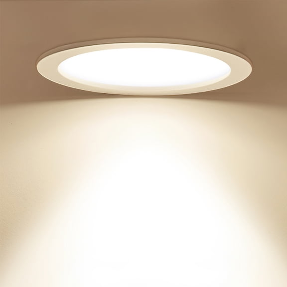 PENIKOKO 6pcs Light Ceiling Shade White Plastic Anti-Dazzle DIY Projects Home Lighting