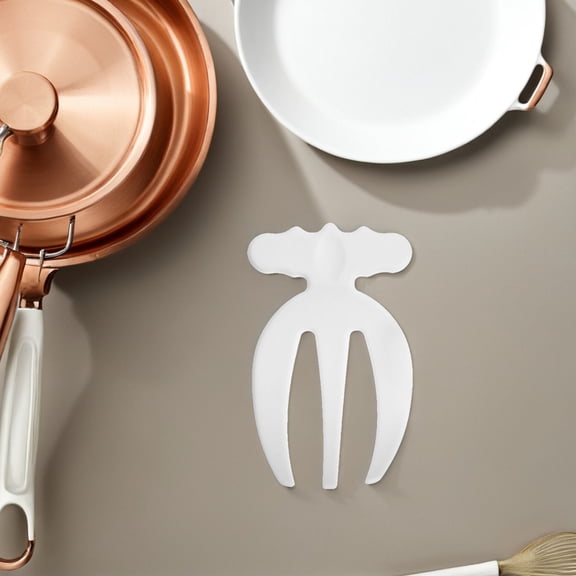 PENIKOKO Set of 6 Three-Prong Salad Forks for Serving Fruit Vegetables Kitchen Dining Tableware