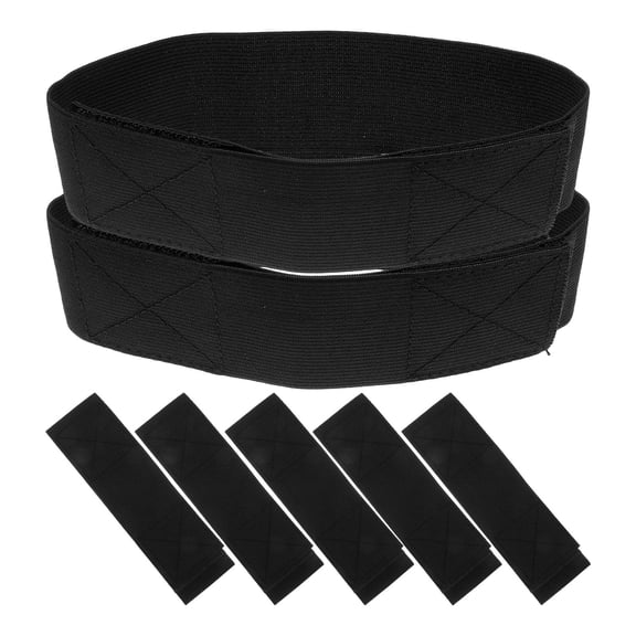 PENIKOKO 7PCS Storage Strap Black Nylon Adjustable Retaining Straps for General Users