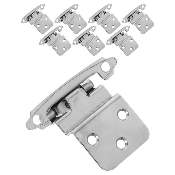 PENIKOKO Self-Closing Flush Mount Cabinet Hinges for Kitchen Cupboards and Furniture Doors