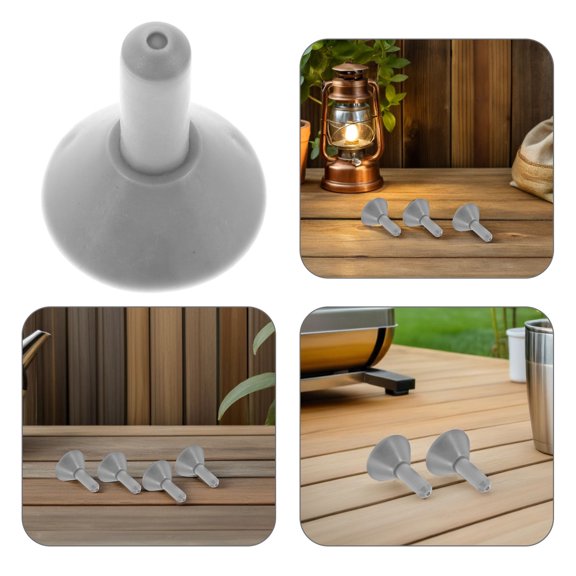 PENIKOKO 8pcs Tent Pole Caps Camping Pole Covers Plastic for Backpacking