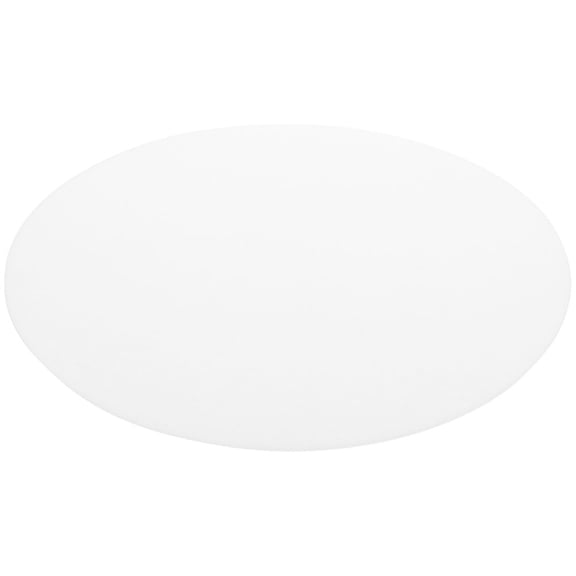 PENIKOKO 12 Inch Acrylic Round Flush Mount Ceiling Light Shade White Elegant Design for Bedroom and Living Room