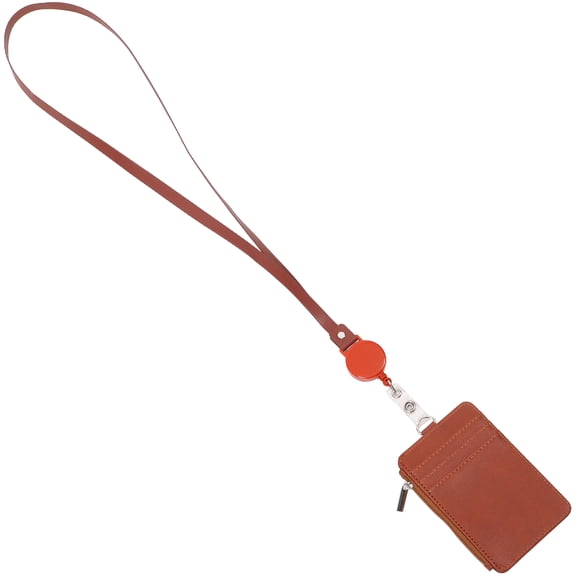 PENIKOKO Badge Holder Lanyard Vertical ID Card Protection 1Pcs