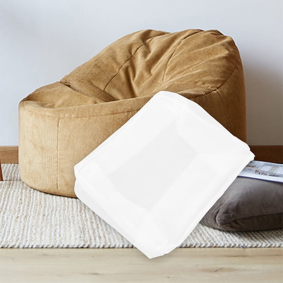 PENIKOKO Bean Bag Inner Liner White Comfortable Removable 1Set for Home Use