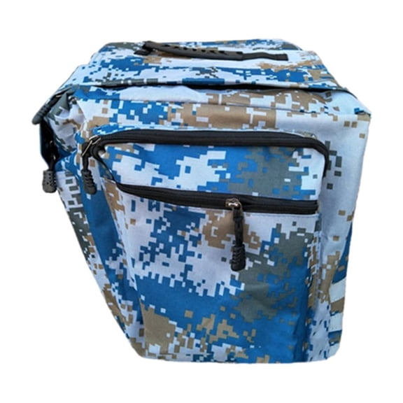 PENIKOKO Bike Bag Under Seat Polyester Fibre 1Pack Blue Rear Seat Storage For Cycling