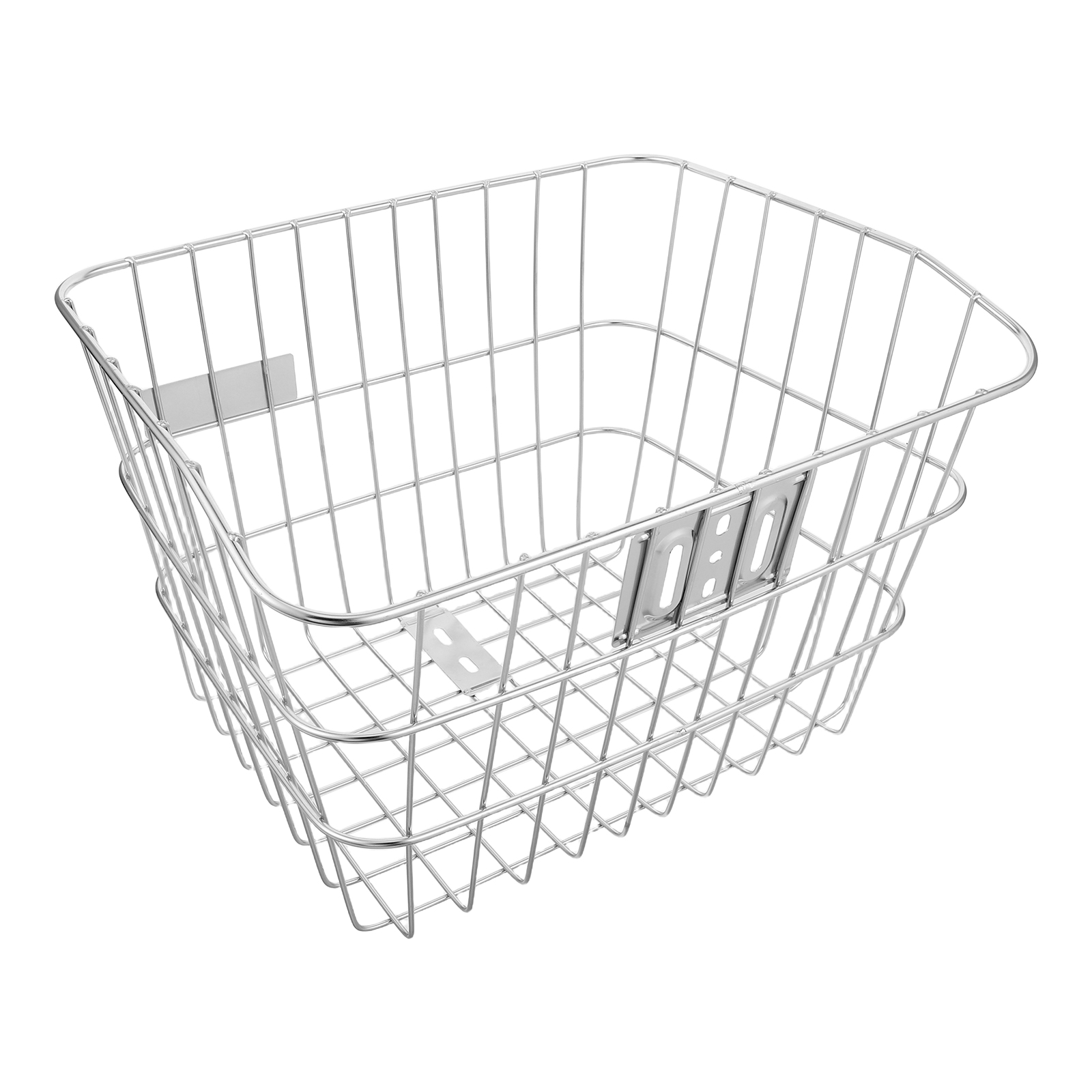 PENIKOKO Front Bike Basket Stainless Steel Carrying Basket for Daily Commuting and Essentials 1 Piece