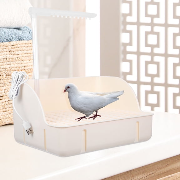 PENIKOKO Bird Bath For Bathing Time With Plastic Compact Design 1 Set