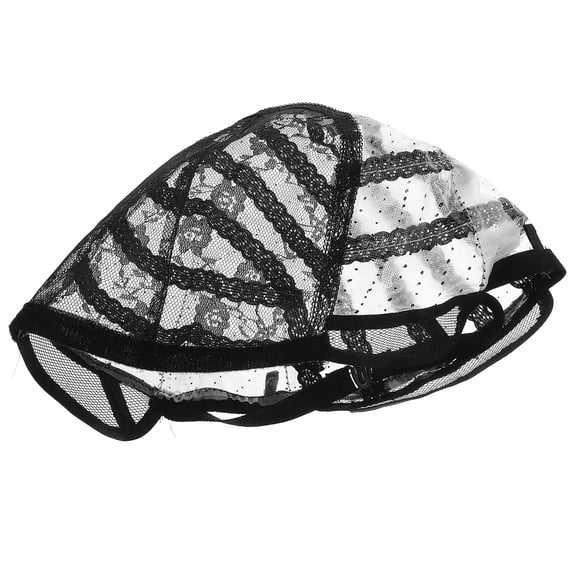 PENIKOKO Black Adjustable Wig Cap for Wig Making Comfortable Breathable Mesh Hairdressing Accessory