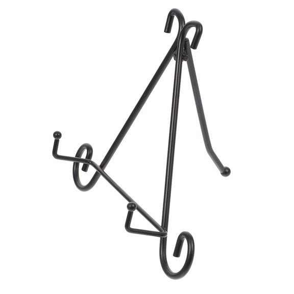 PENIKOKO Photo Frame Display Brackets Iron Craft Black Metal Desktop Stand