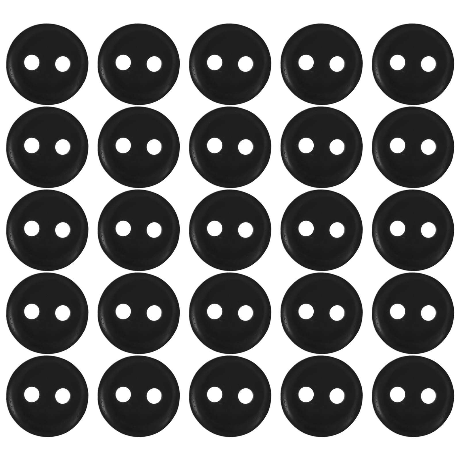 PENIKOKO Black Shirt Buttons for Sewing Home Projects 50Pcs - Walmart.com