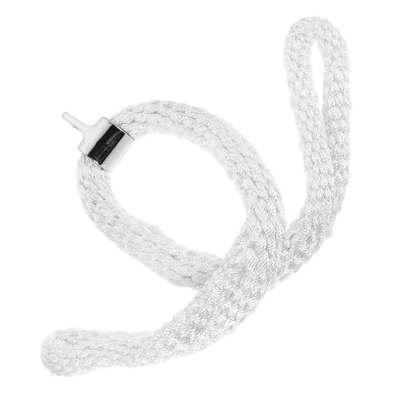 PENIKOKO Cable Workout Attachment Tricep Rope White With Ergonomic Grip Handles 1Pack