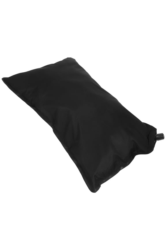 Inflatable Travel Pillow Camping Pillow Black Waist Supporting 1Pcs for Outdoor Use