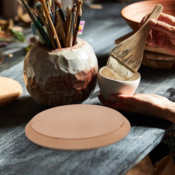 PENIKOKO Chocolate Wooden Ceramic Clay Molds for DIY Pottery Projects Easy Release and Simple Cleaning 70.0 x 70.0 cm