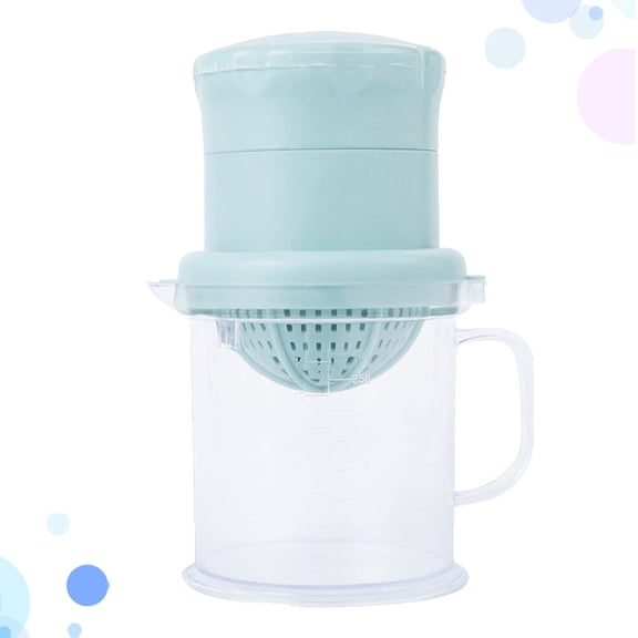PENIKOKO Citrus Squeezer Light Green Manual Juicer with Pulp Separation for Kitchen 1Pcs