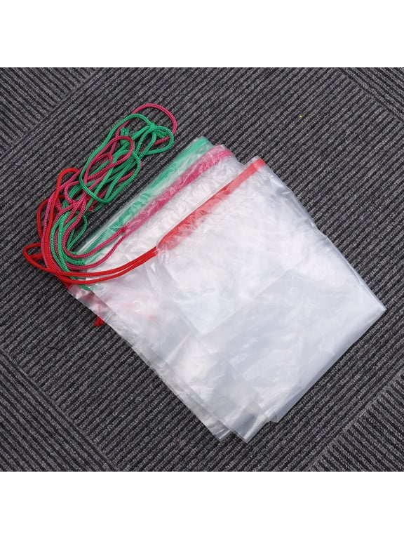 Transparent Drawstring Organizer Clear Bag for Checks