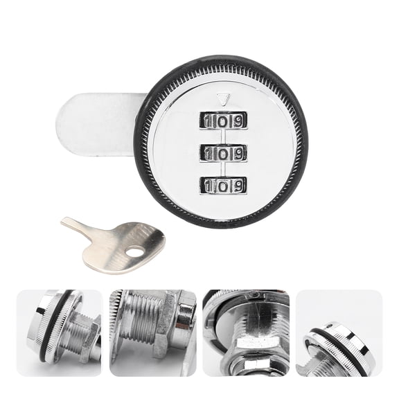PENIKOKO Zinc Alloy Cabinet Lock for Secure Storage, Easy Installation, , 1 Piece