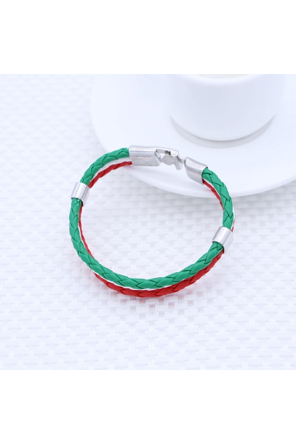 Alloy Country Wristbands for Football Fans, Sports Accessories for Men and Women, Everyday Wear Bracelets